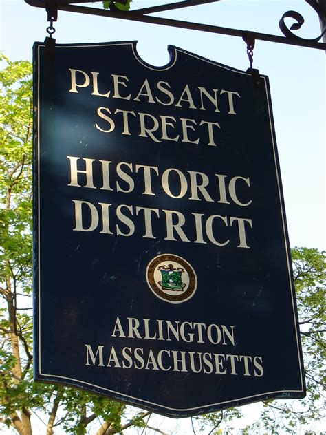 Entering Historic District Signs Massachusetts Flickr