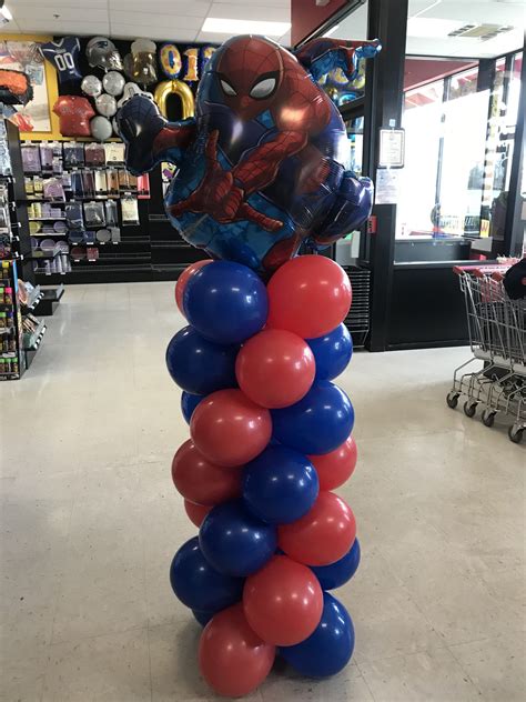 Arch Balloon Spiderman Ubicaciondepersonascdmxgobmx
