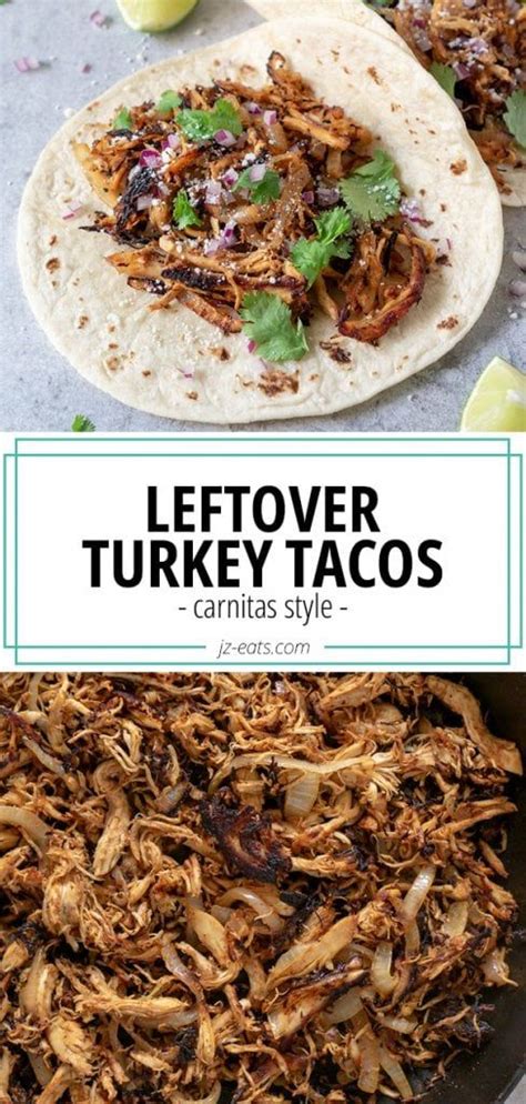 Best Leftover Turkey Tacos Leftover Thanksgiving Turkey Recipes