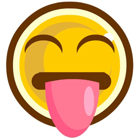 Download High Quality Tongue Clipart Smiley Transparent Png Images