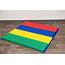 Rainbow Folding Gym Mat  4x4 Childrens Factory