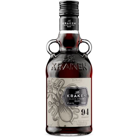 The Kraken Black Spiced Rum 375ml Bsw Liquor