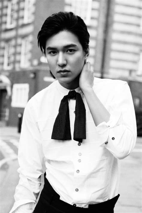 Lee min ho dazed korea : Black & White - Lee Min Ho :) Hot | We Heart It | lee min ...