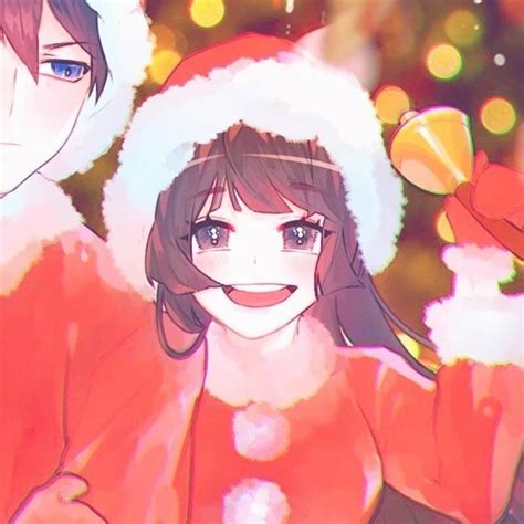Matching Pfp Aesthetic Christmas Anime Icons
