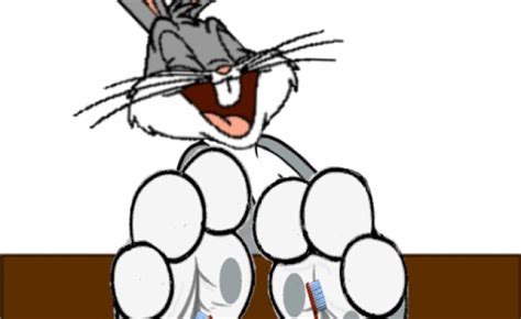 Lola Bunny Bugs Bunny Tickling Foot Rabbit Bugs Bunny Transparent