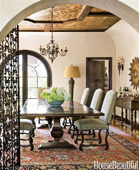 Tour A 1920s Spanish Colonial Revival House Spanish Dining Room