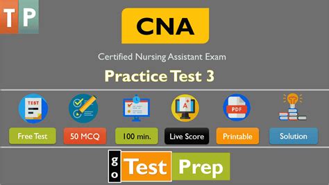Cna State Exam Practice Test 3 Free Printable Pdf