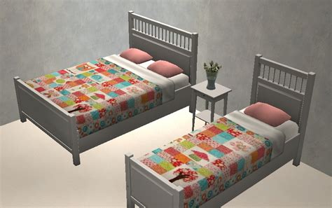 Theninthwavesims The Sims 2 8 Quilted Bedding Recolors