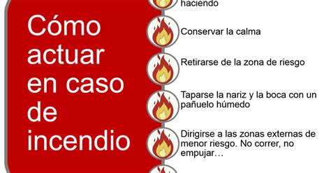 Como Actuar En Caso De Incendio