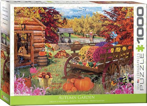 Autumn Garden 1000 Pieces Eurographics Puzzle Warehouse