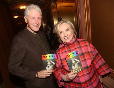Hillary Clinton Slips on Pumps for Broadway NIght With Bill Clinton