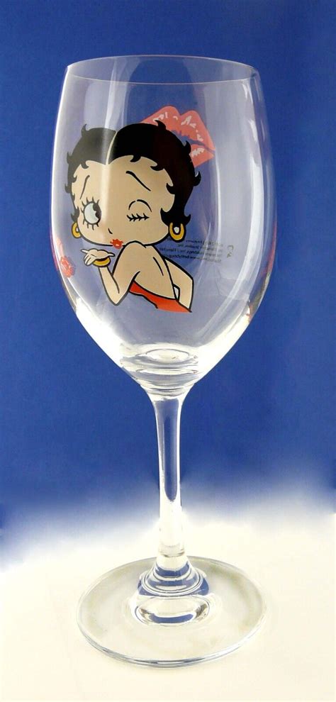 Betty Boop Wine Glasses Ebay