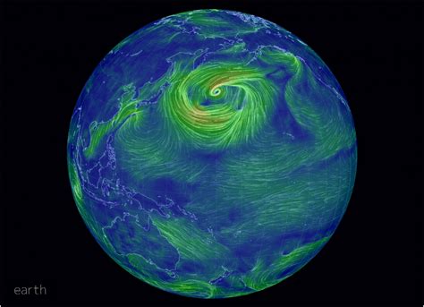 Animated Earth Wind Map See The World Through