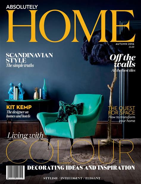 Home Autumn 2016 Decor Magazine Interiors Magazine Catalogue Ideas