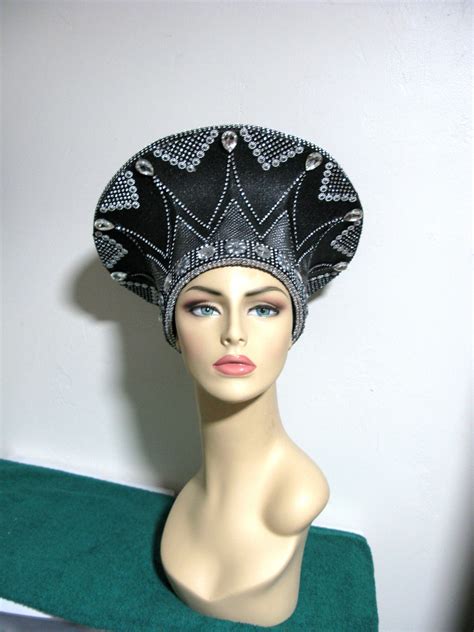 Zulu Hat Isicholo Inspiration Zulu Headdress Made To Etsy