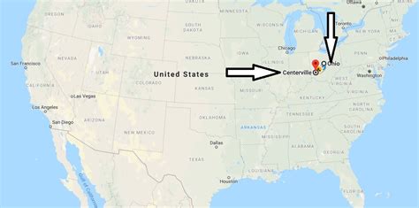 Where Is Centerville Ohio Located Map What County Is Cedar Park