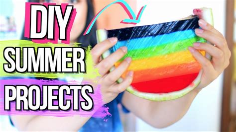 Fun Summer Diys And Projects When Youre Bored Jenerationdiy Youtube