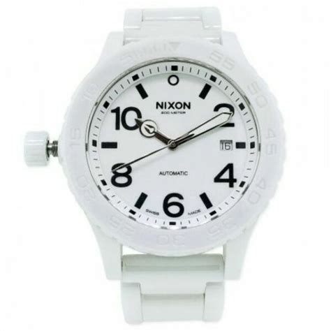 Nixon Ceramic 42 20 Automatic Mens Watch A1481126 For Sale Online Ebay
