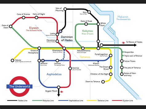 The tube map is a schematic transit map representing the lines and stations of london's rapid transit railway systems, namely the london underground this replaces the travelcard zones map which had the same content except that national rail lines were shown in white with a thin black outline. London Underground Tube map re-imagined as the Ancient ...