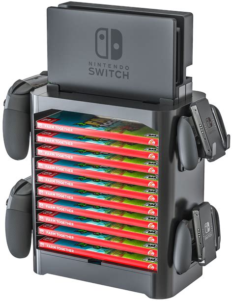 Skywin Game Storage Tower For Nintendo Switch Stackable Game Disk