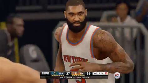 It's fully customizable so you can extract pretty much. NBA Live 16 Knicks vs Timberwolves (2 player) tip-off on ...
