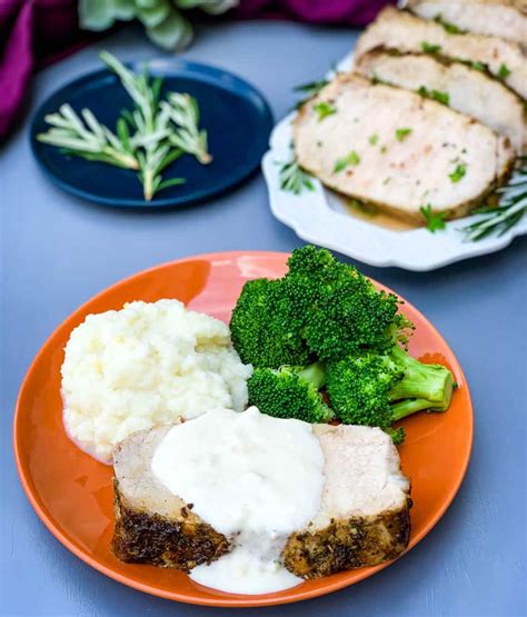 If your fryer needs to preheat, then preheat it for 5 minutes. Easy, Air Fryer Italian Herb Pork Loin + {VIDEO}