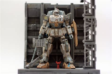 Custom Build HGUC 1 144 Gundam EZ 8 EZ 8 B U I L D With Diorama