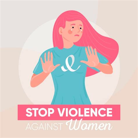 Detener La Violencia Contra El Concepto De Mujer Vector Gratis