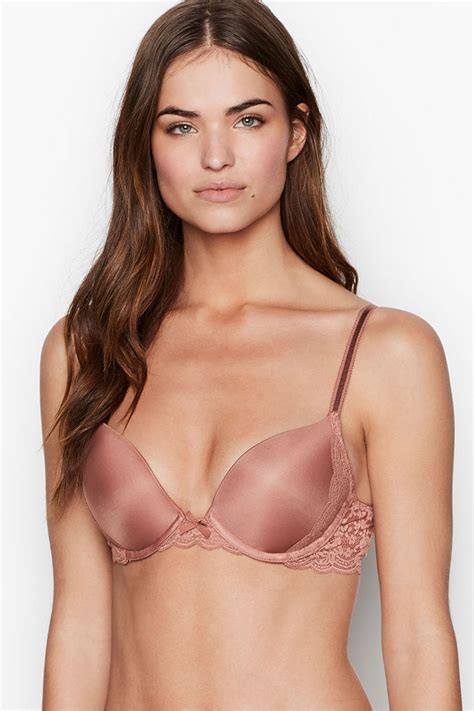 Buy Victoria S Secret Smooth Lace Wing Push Up Bra From The Victoria S Secret Uk Online Shop