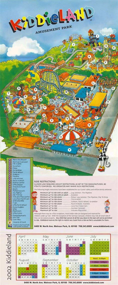 Theme Park Brochures Kiddieland Theme Park Brochures