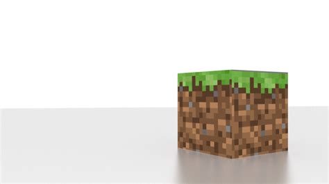 Minecraft Grass Block With Blender Cycles By Joshuzzz On Deviantart