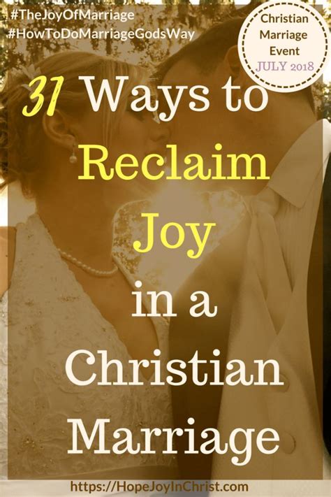 31 ways to reclaim joy in a christian marriage hope joy in christ christian marriage