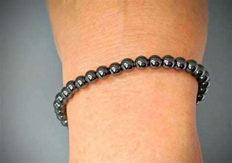 Classic 5mm Round Magnetic Bead Bracelet With Extra Strength Etsy