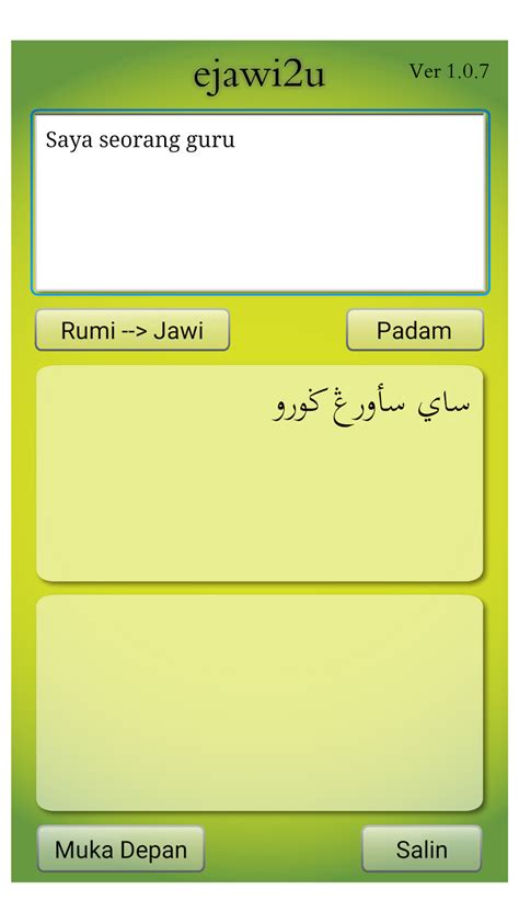 Kamus Tulisan Rumi Ke Jawi Translation Google Translate Rumi To Jawi