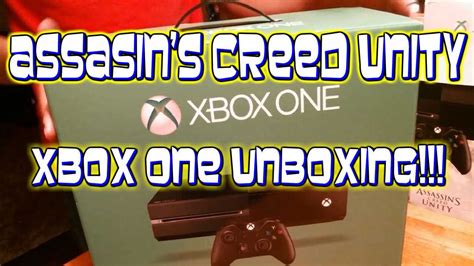 Assasin S Creed Unity Xbox One Bundle Unboxing Youtube