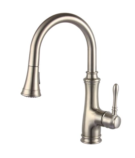 Delta Brushed Nickel Pull Down Kitchen Faucet
