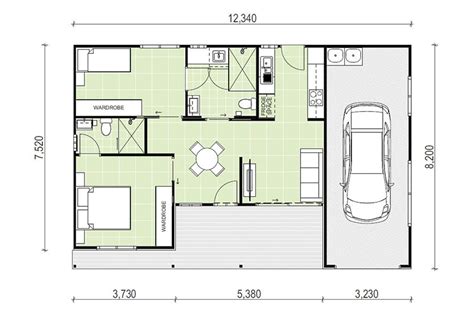 Granny Flat Garage Floor Plans Floorplans Click