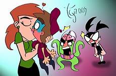 vicky timmy deviantart toongrowner oo fairly odd parents cartoon oddparents kiss anime turner fop 80s garabatoz problem has cosmo characters
