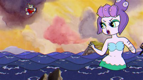 Cala Maria Boss Battle In Cuphead Shed Make A Really Cool Pinup Tattoo