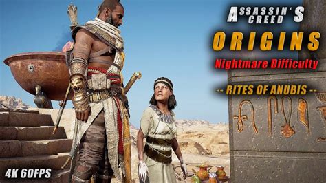 Assassins Creed Origins Nightmare Mode Trial Of Anubis Battle My XXX