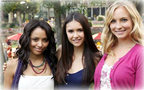 Image Tvd Girls Wallpaper Girls Of The Vampire Diaries