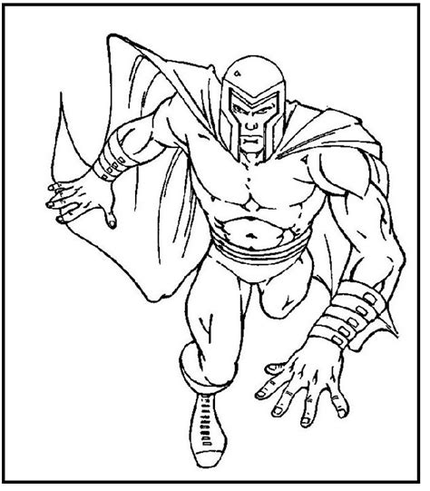 Nowadays, many have created inspired by these comics, as movies for hollywood cinema, cartoon series, video games and. Cartoon X-men Magneto coloring picture for kids | Free ...