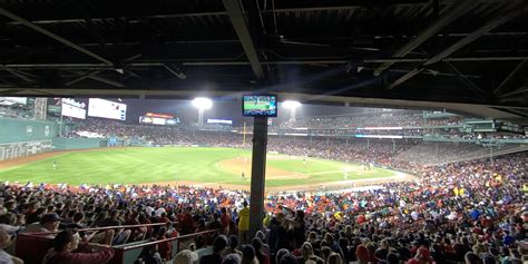 Fenway Park Seating Grandstand 30 Elcho Table