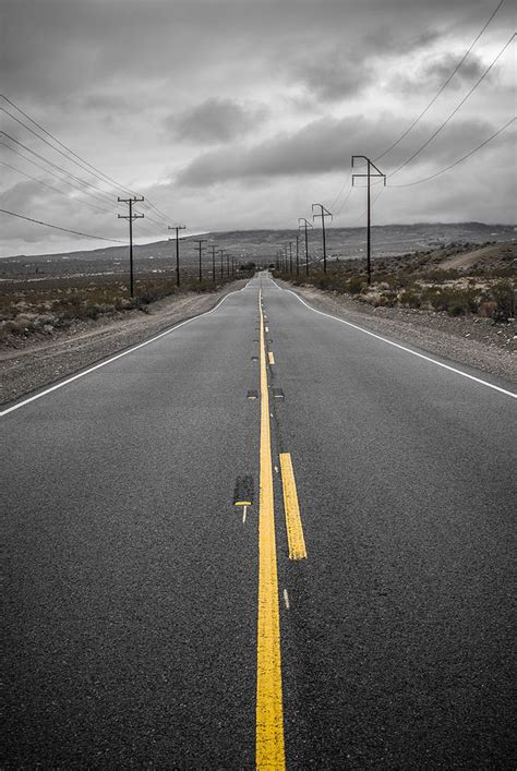 The Long Dark Road Photograph By Josh Quillin Fine Art America