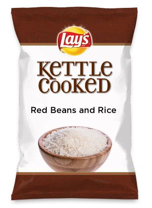 Red Beans and Rice | Lays chips flavors, Potato chip flavors, Lays flavors