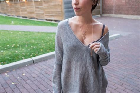 22 Plunging Neckline Looks For This Fall Winter Styles Weekly