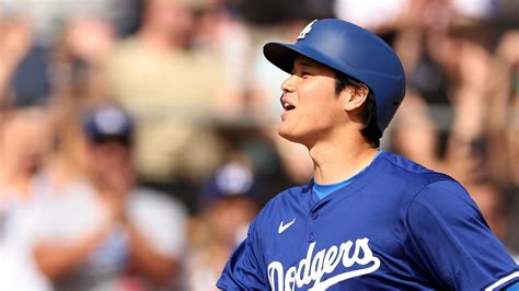 Shohei Ohtani Goes Yard In Spring Debut With Dodgers Stream The Video