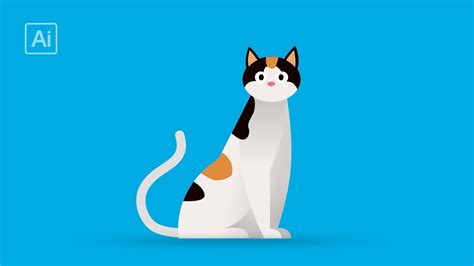 How To Make Cat Adobe Illustrator Youtube