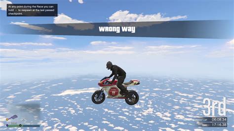 Gta Flying Bike Win Followed By Lots Of Fail Youtube