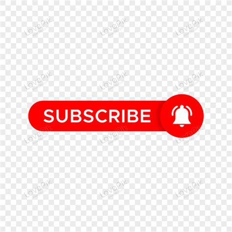 Subscribe Button Icon Vector With Bell Shapes Icon Button Icon Png